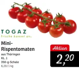 KONSUM TOGAZ Mini Rispentomaten Angebot