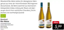 KONSUM Moselland Bio-Weine Angebot