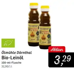 KONSUM Ölmühle Dörnthal Bio-Leinöl Angebot