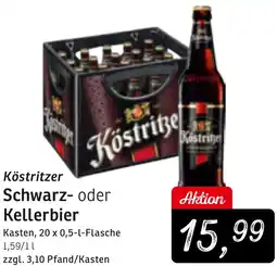 KONSUM Köstritzer Schwarz- oder Kellerbier Angebot