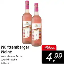 KONSUM Württemberger Weine Angebot