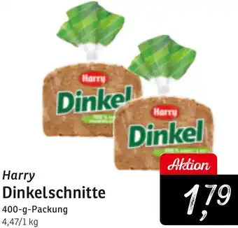 KONSUM Harry Dinkelschnitte Angebot