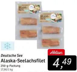 KONSUM Deutsche See Alaska-Seelachsfilet Angebot