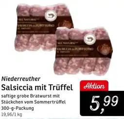 KONSUM Niederreuther Salsiccia mit Trüffel Angebot