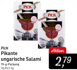 KONSUM Pick Pikante ungarische Salami Angebot