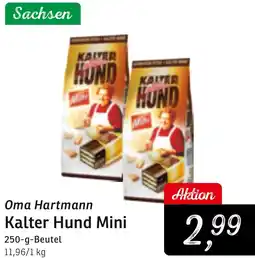 KONSUM Oma Hartmann Kalter Hund Mini Angebot