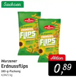 KONSUM Wurzener Erdnussflips Angebot