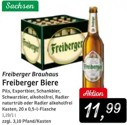 KONSUM Freiberger Brauhaus Freiberger Biere Angebot