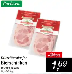 KONSUM Dürrröhrsdorfer Bierschinken Angebot