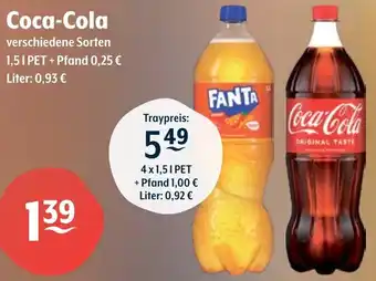 Getränke Hoffmann Coca-Cola Angebot