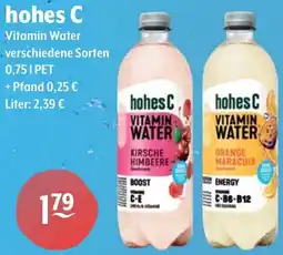 Getränke Hoffmann hohes C Vitamin Water Angebot