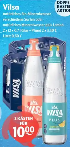 Getränke Hoffmann Vilsa natürliches Bio-Mineralwasser Angebot