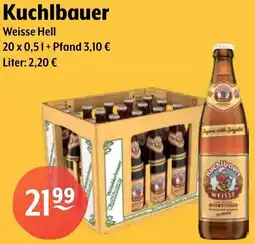 Getränke Hoffmann Kuchlbauer Weisse Hell Angebot