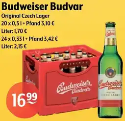 Getränke Hoffmann Budweiser Budvar Angebot