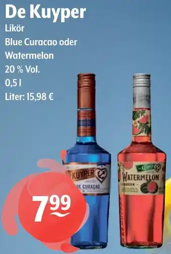 Getränke Hoffmann De Kuyper Likör Angebot