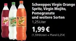 Getränke Hoffmann Schweppes Virgin Orange Spritz, Virgin Mojito, Pomegranate Angebot