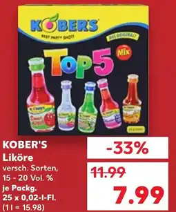 Kaufland KOBER'S Liköre Angebot
