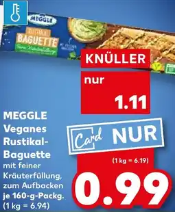 Kaufland MEGGLE Veganes Rustikal Baguette Angebot