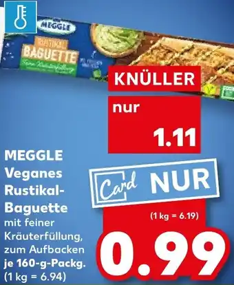 Kaufland MEGGLE Veganes Rustikal Baguette Angebot