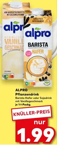 Kaufland ALPRO Pflanzendrink Angebot