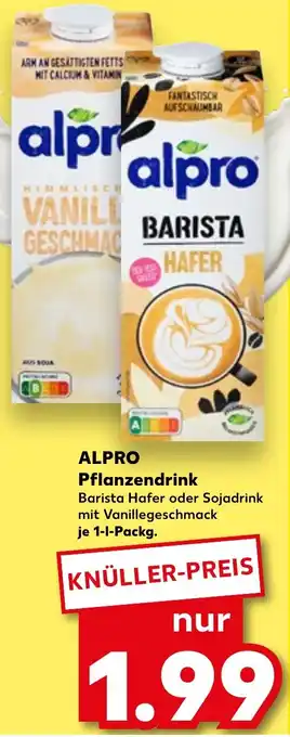 Kaufland ALPRO Pflanzendrink Angebot