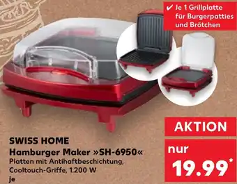 Kaufland SWISS HOME Hamburger Maker SH-6950 Angebot