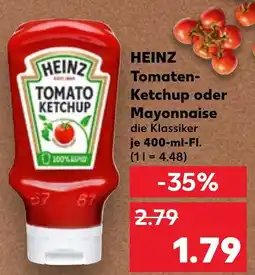 Kaufland HEINZ Tomaten Ketchup oder Mayonnaise Angebot