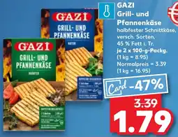 Kaufland GAZI Grill- und Pfannenkäse Angebot