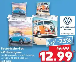 Kaufland Bettwäsche-Set Volkswagen Angebot