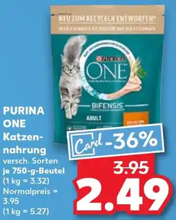 Kaufland PURINA ONE Katzennahrung Angebot