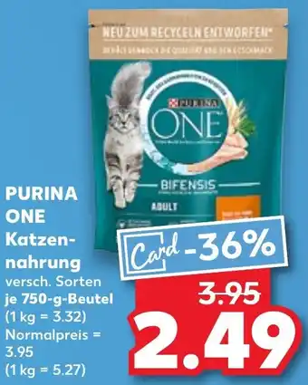 Kaufland PURINA ONE Katzennahrung Angebot