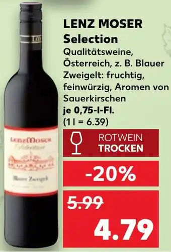 Kaufland LENZ MOSER Selection Angebot
