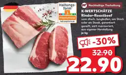 Kaufland K-WERTSCHÄTZE Rinder-Roastbeef Angebot
