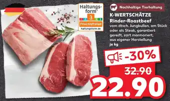 Kaufland K-WERTSCHÄTZE Rinder-Roastbeef Angebot