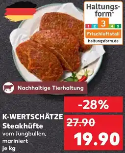 Kaufland K-WERTSCHÄTZE Steakhüfte Angebot