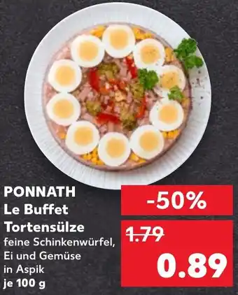 Kaufland PONNATH Le Buffet Tortensülze Angebot