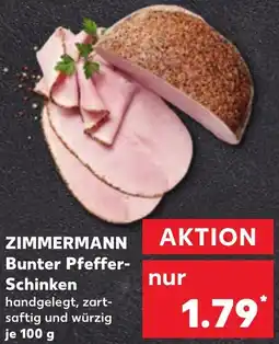 Kaufland ZIMMERMANN Bunter Pfeffer Schinken Angebot