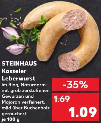 Kaufland STEINHAUS Kasseler Leberwurst Angebot