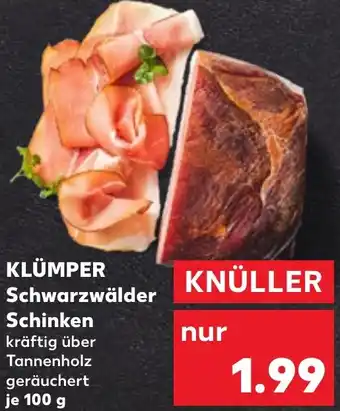 Kaufland KLÜMPER Schwarzwälder Schinken Angebot