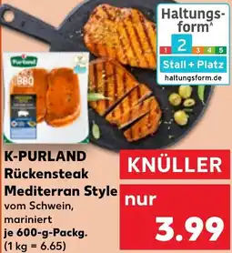 Kaufland K-PURLAND Rückensteak Mediterran Style Angebot