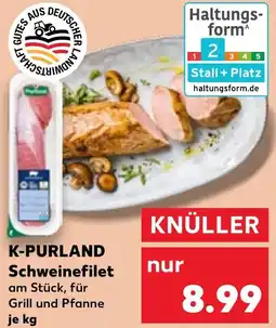 Kaufland K-PURLAND Schweinefilet Angebot