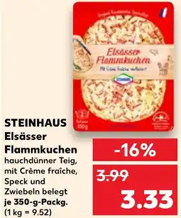 Kaufland STEINHAUS Elsässer Flammkuchen Angebot