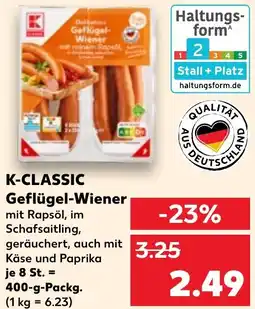 Kaufland K-CLASSIC Geflügel-Wiener Angebot