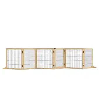 Netto Marken-Discount PawHut Absperrgitter Kiefernholz, Stahl Angebot