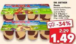 Kaufland DR. OETKER Paula Angebot