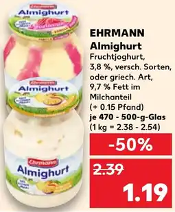 Kaufland EHRMANN Almighurt Angebot