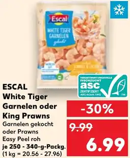 Kaufland ESCAL White Tiger Garnelen oder King Prawns Angebot
