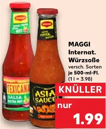 Kaufland MAGGI Internat. Würzsoße Angebot