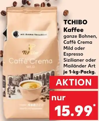 Kaufland TCHIBO Kaffee Angebot