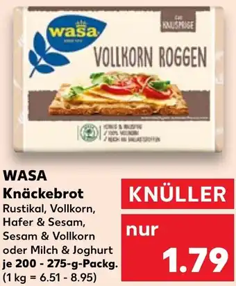Kaufland WASA Knäckebrot Angebot